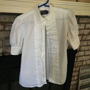 American Living Vintage Peter Pan Collar Shirt